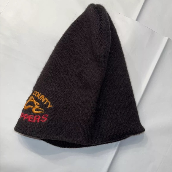 Orange County choppers BLACK BIKER KNIT HAT OCC BEANIE ORANGE MOTORCYCLE MOTO OS - Picture 7 of 10